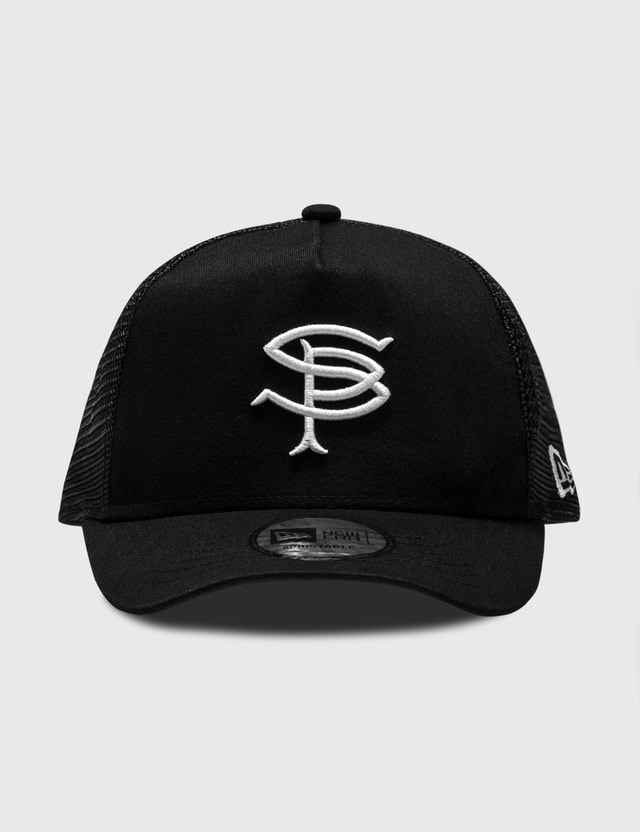 new era sp logo mesh cap