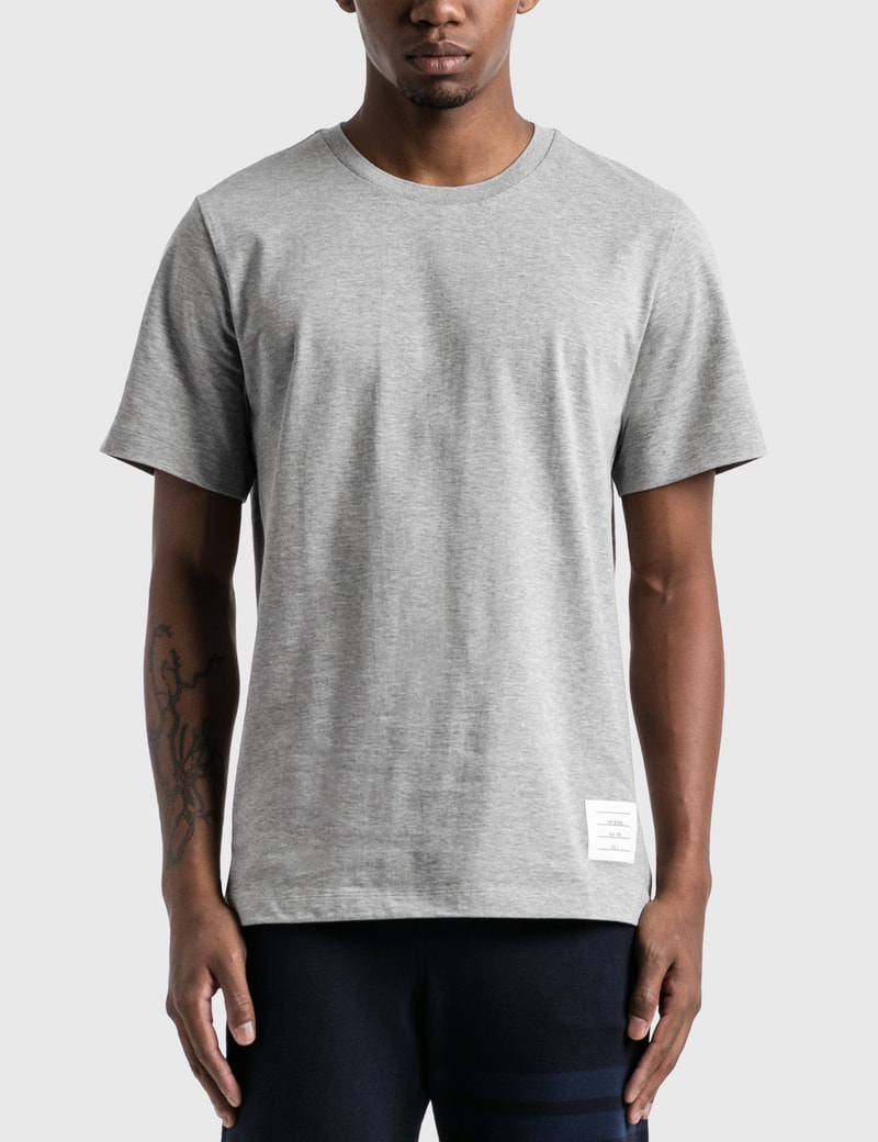 Image of Thom Browne Side Slit Relaxed T-Shirt