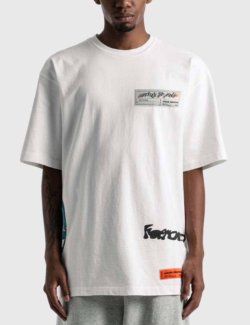 Heron Preston - reCAPTCHA Print T-shirt | HBX