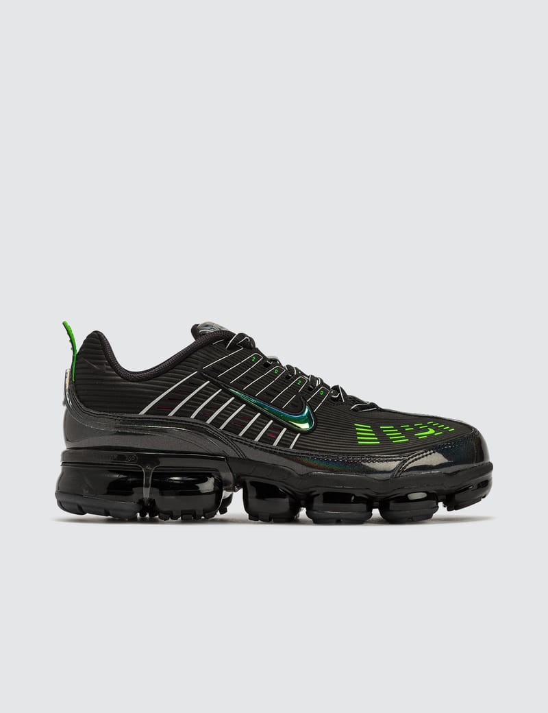 nike air vapormax 360 black green strike pink blast