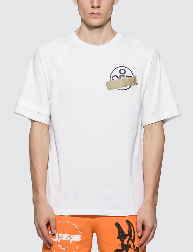 Off white t shirt tape Shop off-white airport tape t-shirt - grey.Save more on this season's Off-white collection from selected online stores we trust! Shop now →.
