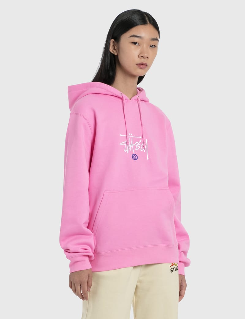 stussy copyright applique hoodie