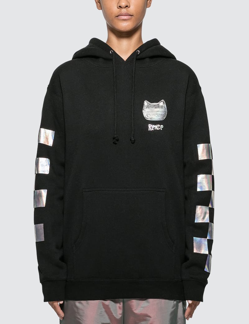 black ripndip hoodie