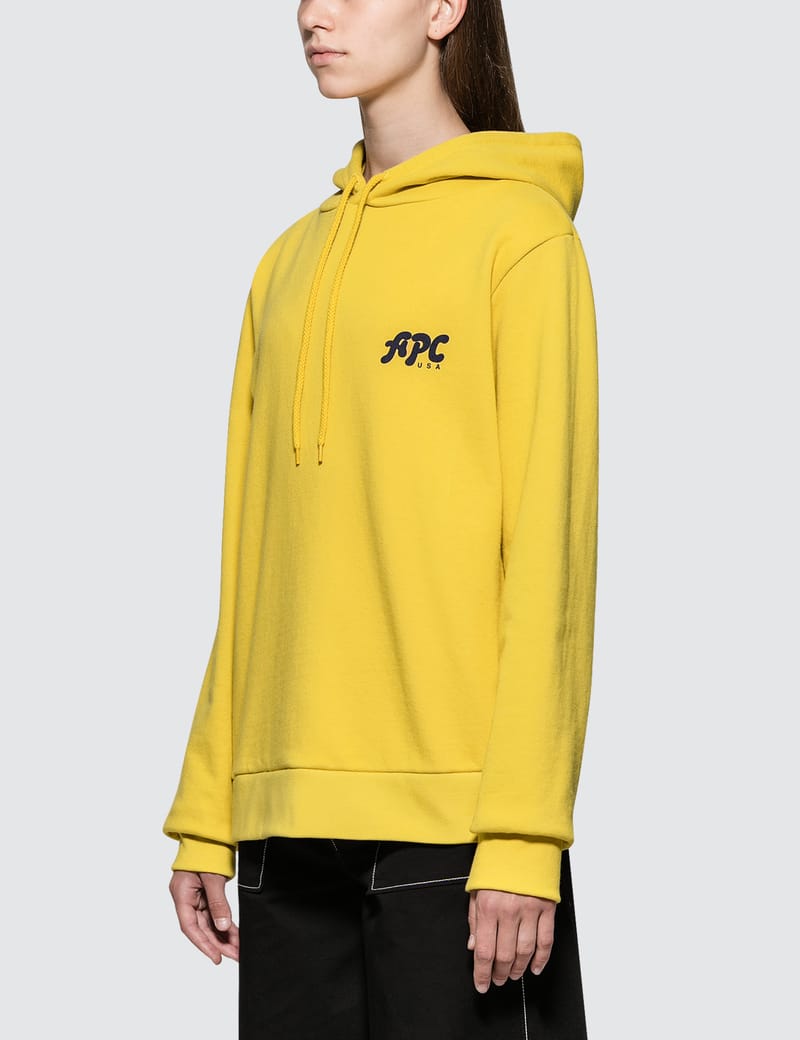 apc yellow hoodie