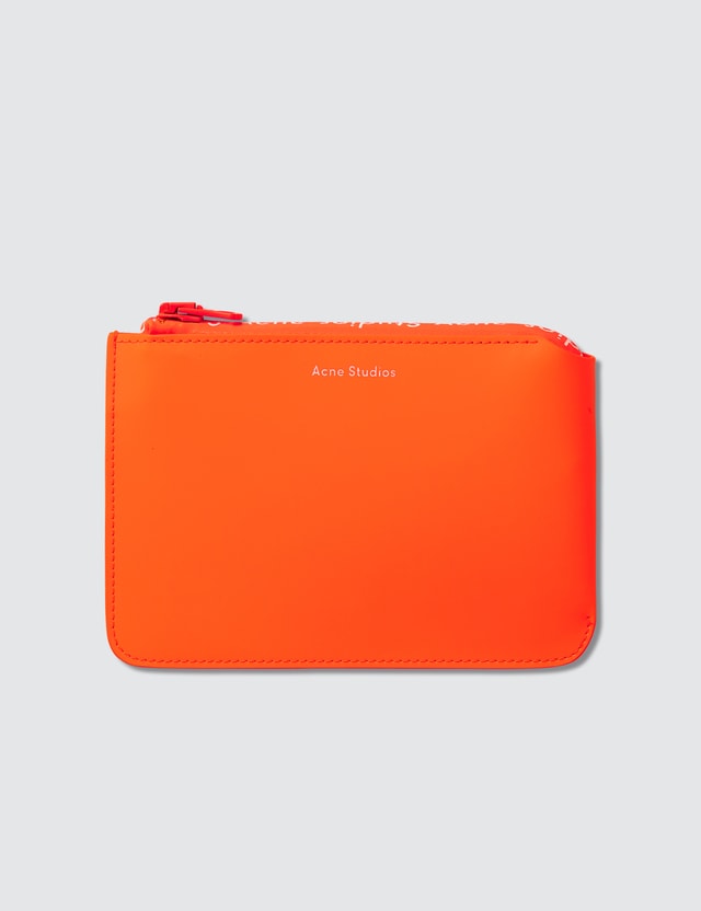 Acne Studios Logo Zip Wallet Hbx