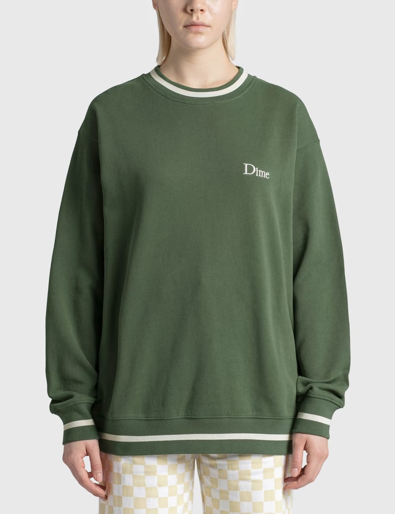 french terry crewneck