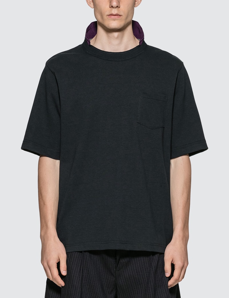 Image of Sacai Madras Check T-Shirt