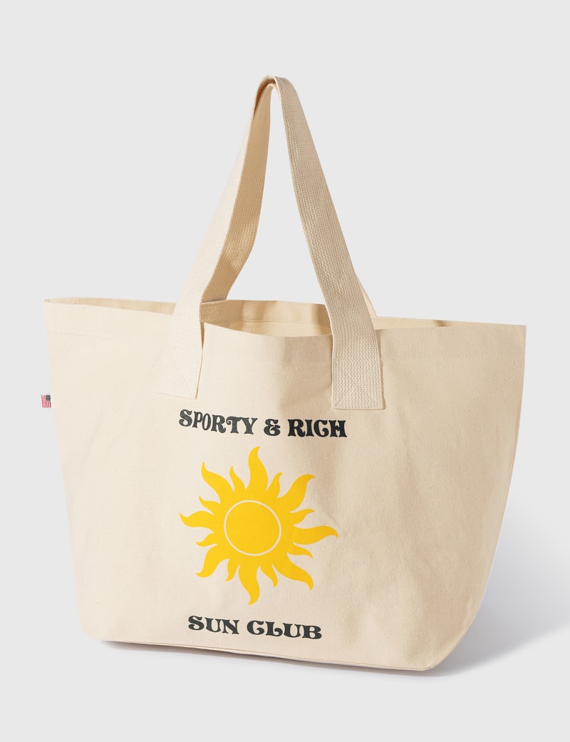 Sporty Rich S R Sun Club Tote Bag On Hbx Ibt Shop