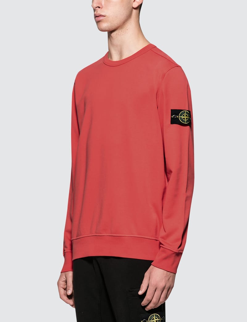 stone island basic sweatshirt