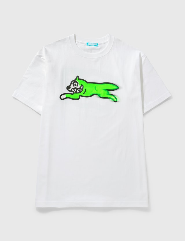 Icecream Icecream × Psychworld Running Dog T-shirt White Men