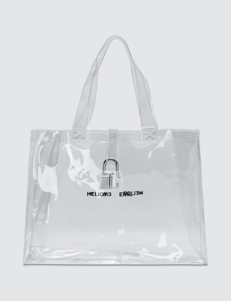 clear pvc tote bag