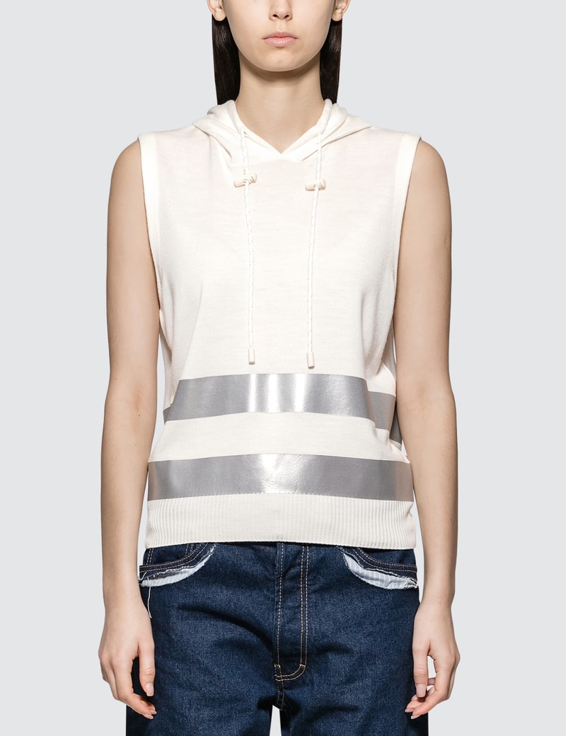 Image of Maison Margiela Gauge /reflective Hooded Top