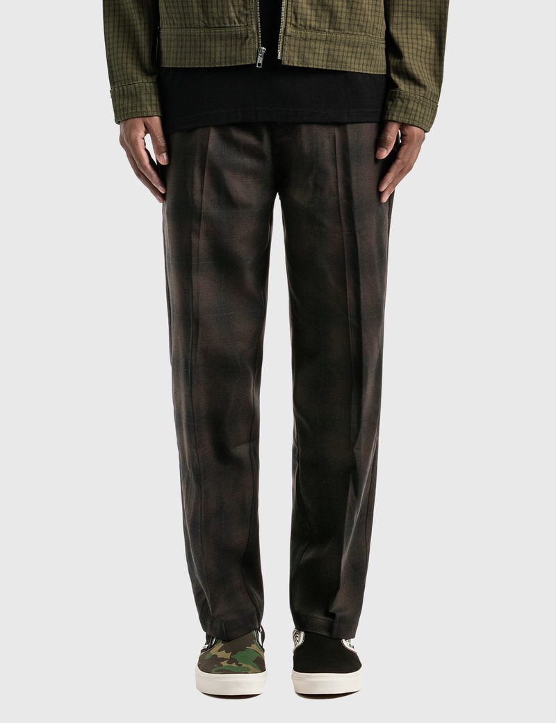 Image of Stussy Shadow Plaid Bryan Pants
