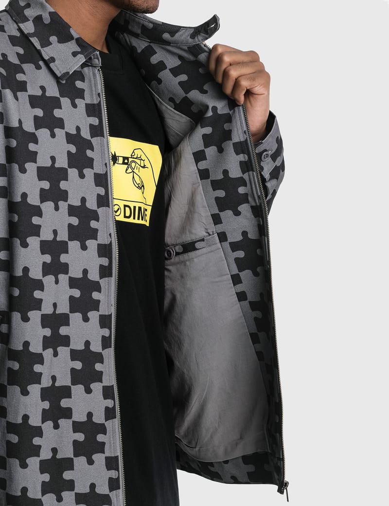 dime puzzle twill jacket