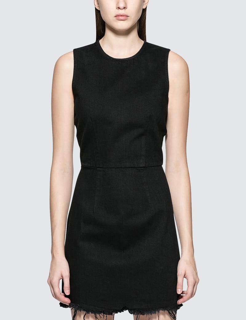 alexander wang denim dress