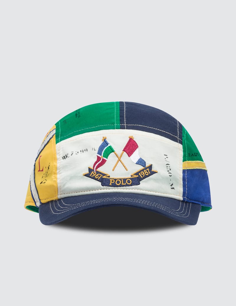 polo cross flags hat