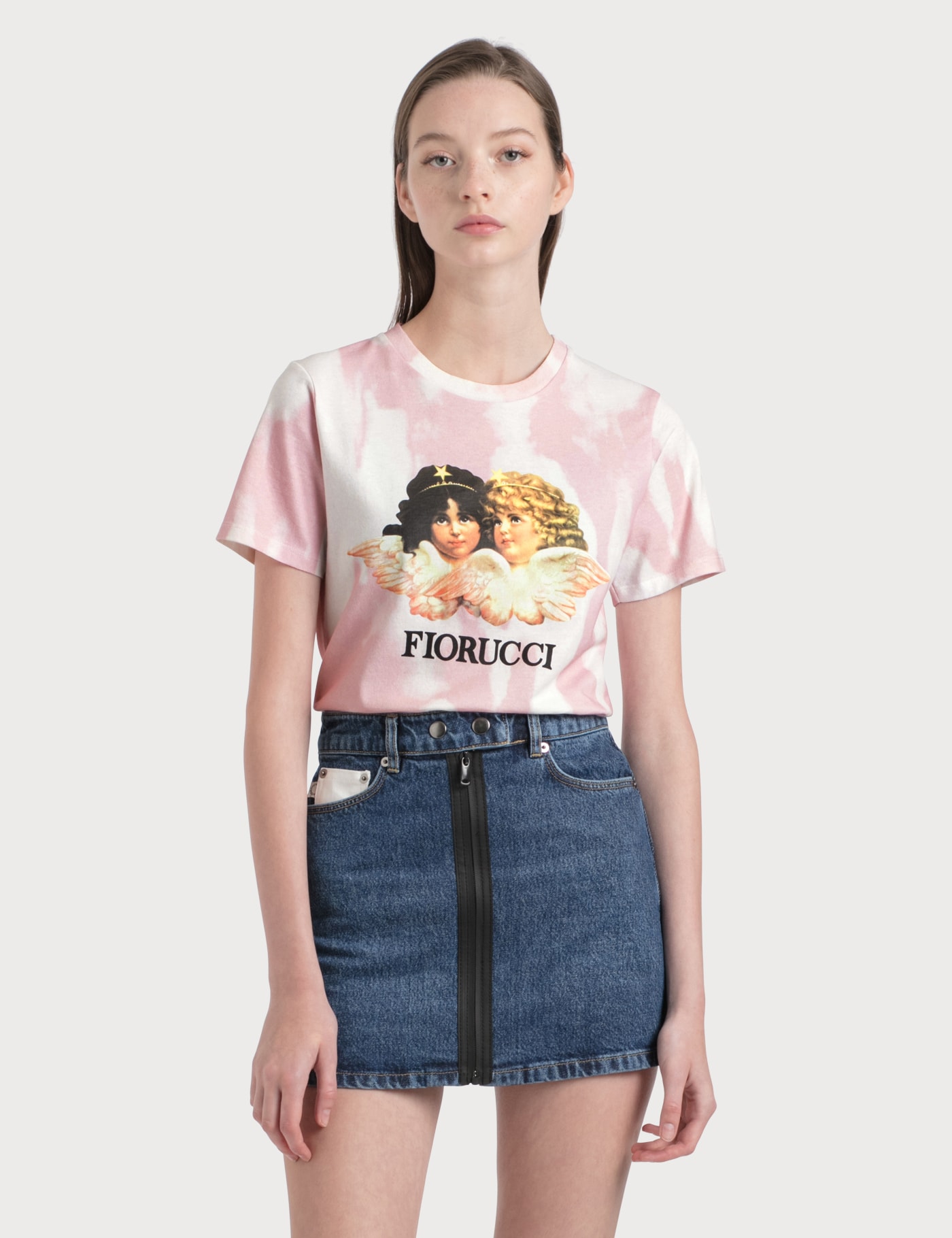 Fiorucci Tie Dye Angels T-Shirt
