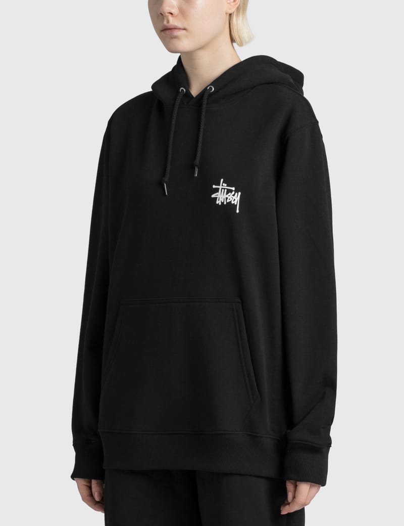 stussy basic hoodie