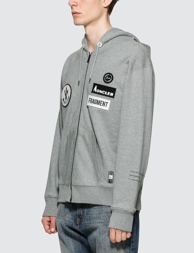 moncler maglia zip hoodie