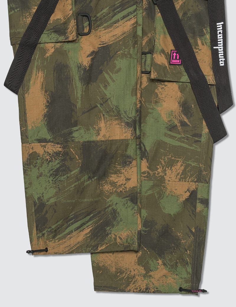 off white military pants