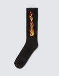 Palm Angels Flames Socks Picture
