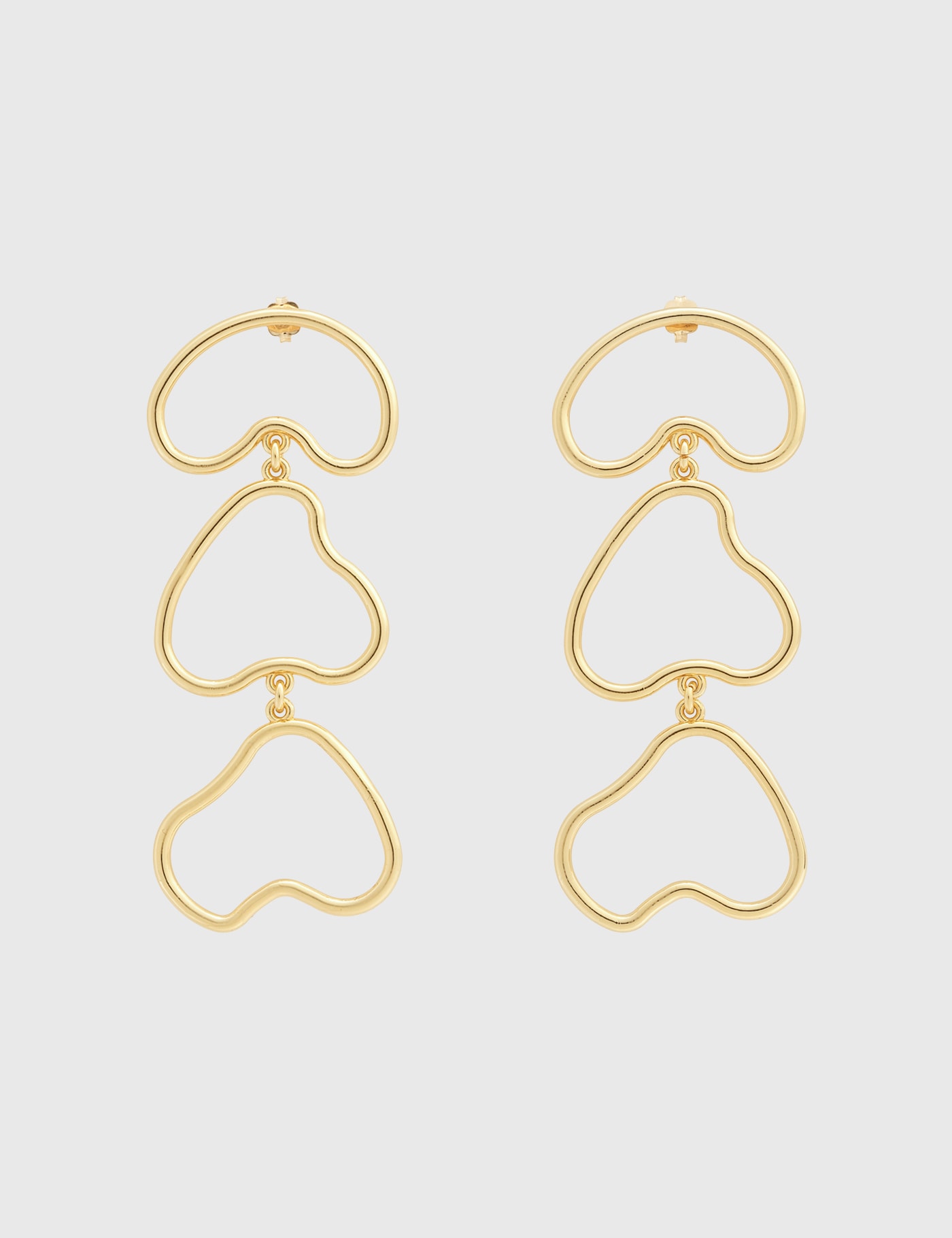 Young Frankk Arp Earrings In Gold