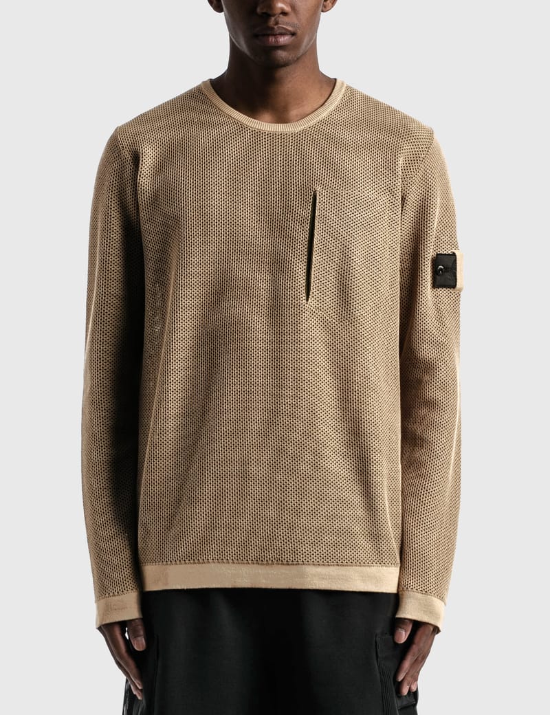 stone island knit crewneck