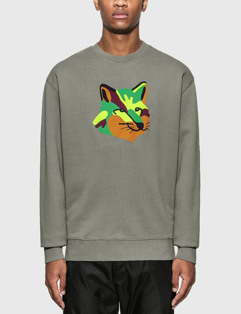 maison kitsune crewneck