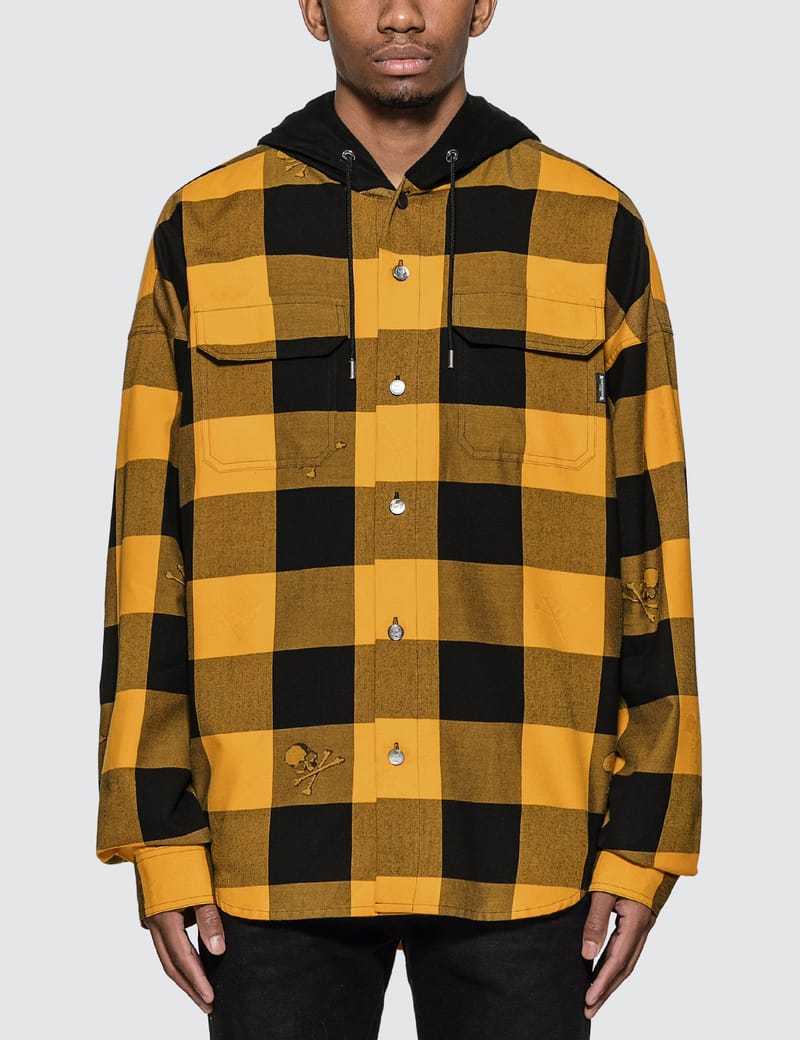 checked shirt jacket mens