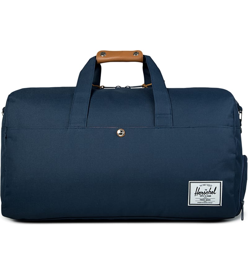 lonsdale leather duffle bag