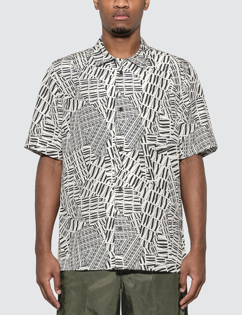 Image of Alexander Wang Silk Printed Logo Shirt