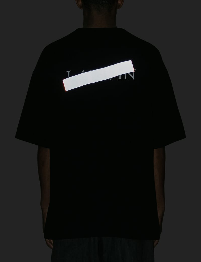 lanvin reflective t shirt