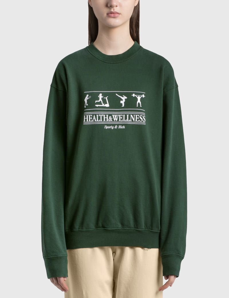 health and wellness crewneck