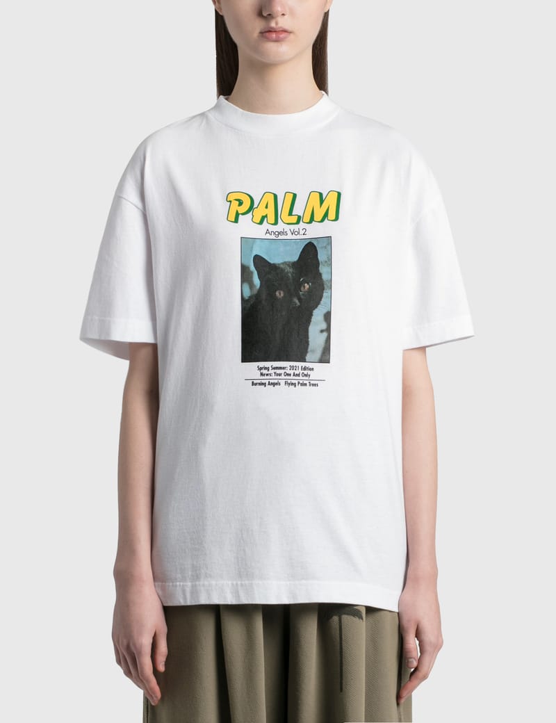 womens black palm angels t shirt