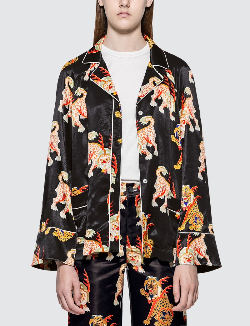 Image of Kirin Haetae Viscose Pajama Shirt