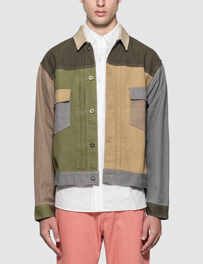 human made patch jacket