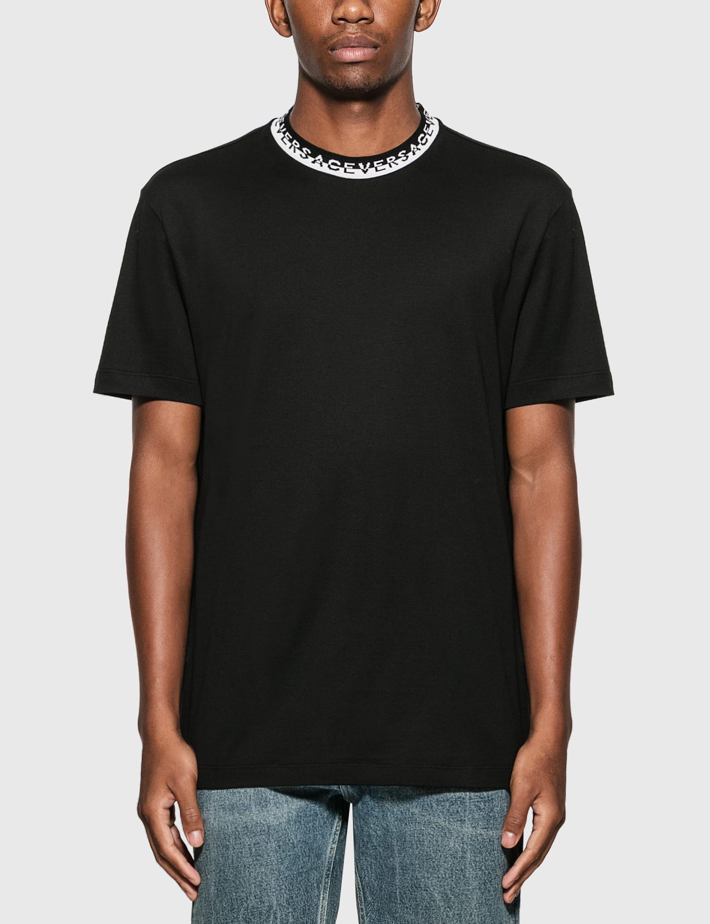 Versace - Logo Collar T-Shirt | HBX