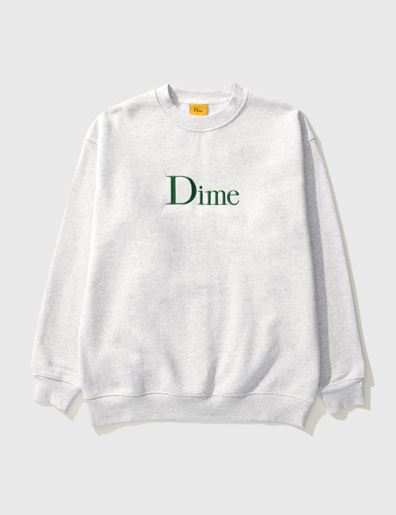 dime classic embroidered crewneck