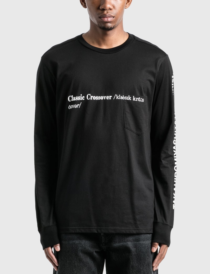 Image of Takahiromiyashita Thesoloist Classic Crossover Long Sleeve T-Shirt