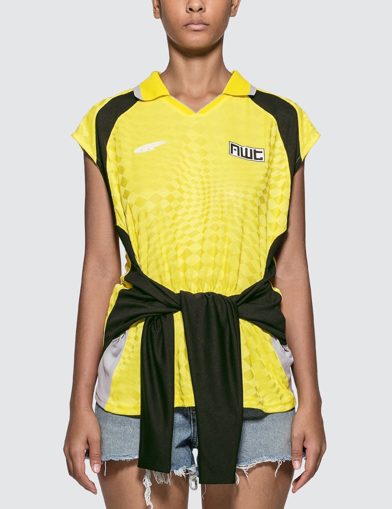 Image of Alexander Wang.T Tricot Tie Front Shirt