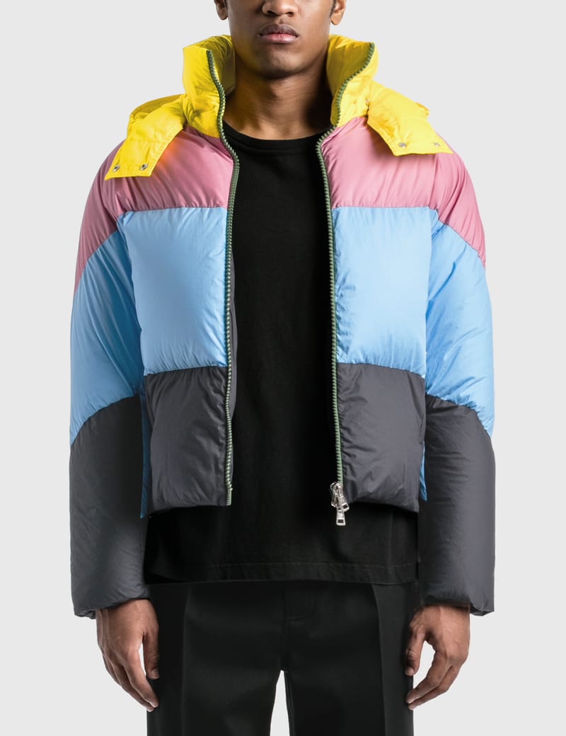 moncler colorblock puffer