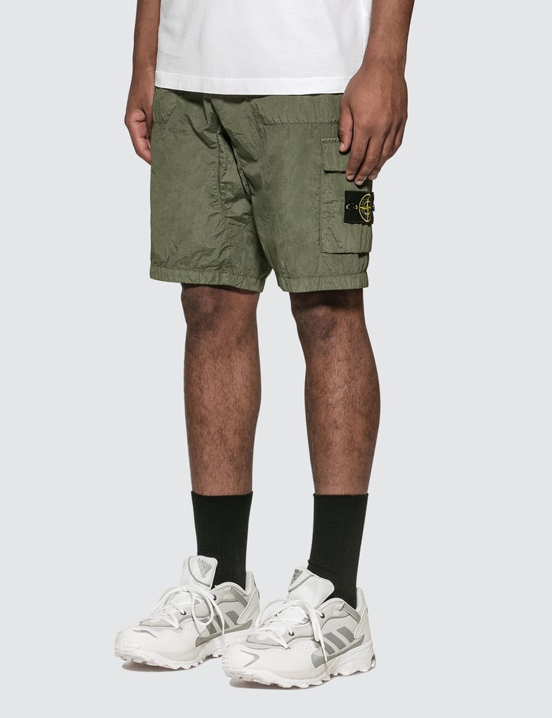 stone island cargo shorts