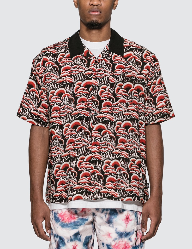 Image of Stussy Coral Pattern Shirt