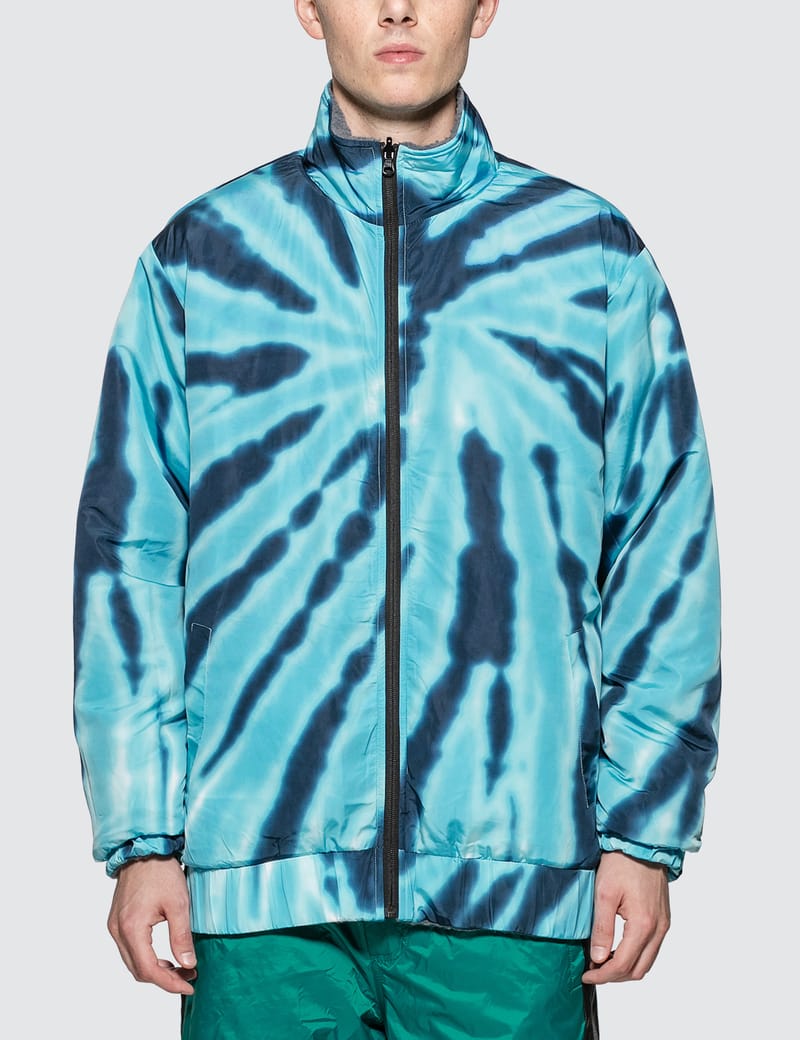 pill sherpa varsity jacket