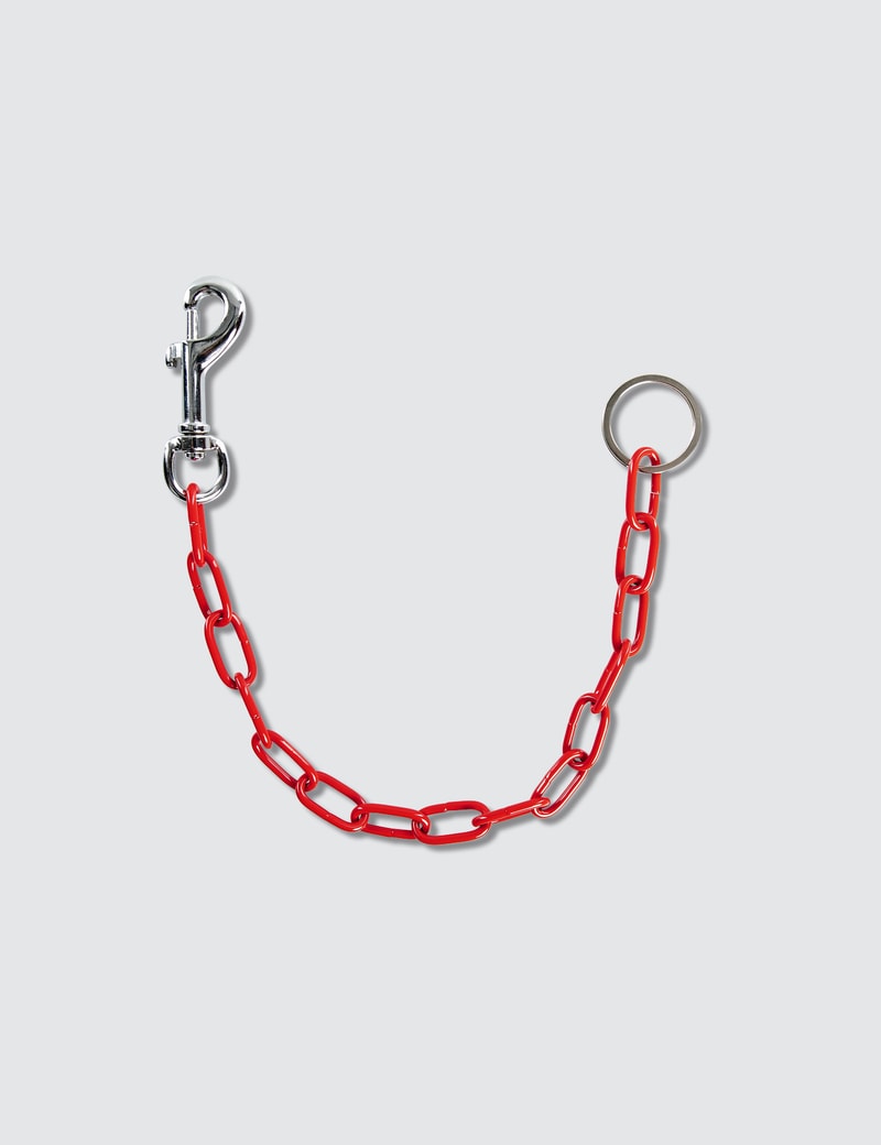 Image of CROSS/PHONEZ Red Pants Chain