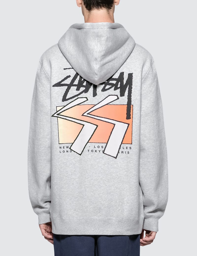 stussy cube hoodie