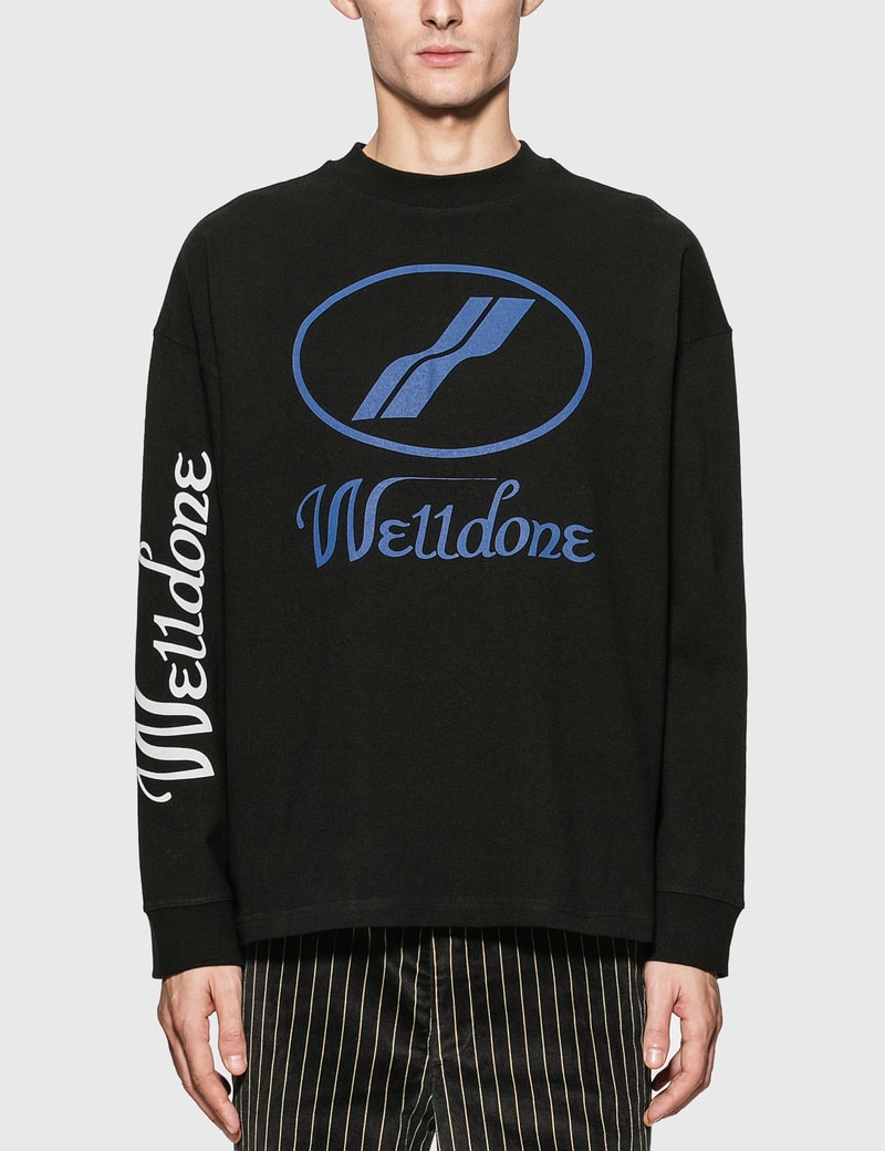 Image of Wedone Wedone Logo Long Sleeve T-Shirt