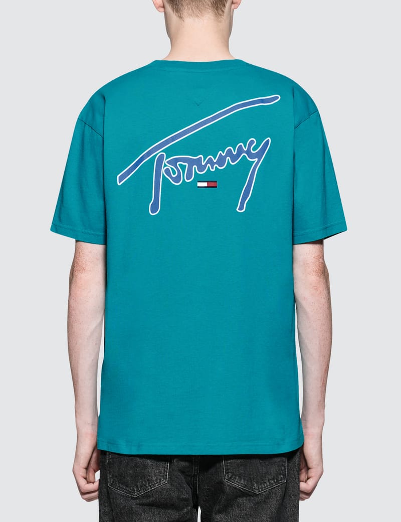 tommy signature t shirt