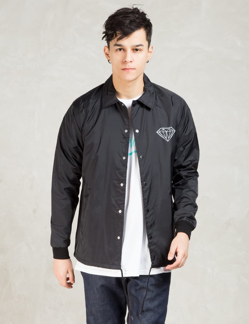 diamond supply co coach jacket