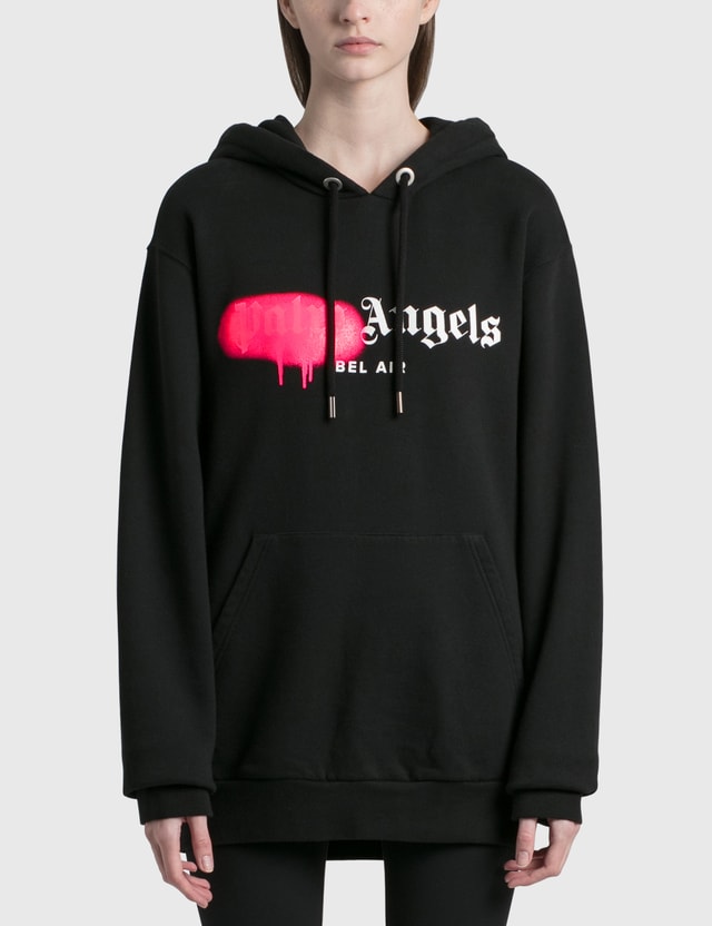 Palm Angels Bel Air Sprayed Hoodie Hbx